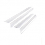 For Mercedes Benz C class W204 2008 2009 2010 2011 2012 2013 ABS Carbon Texture Interior Door Window Panel Protective Cover A