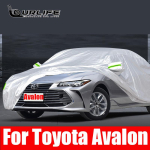 Auto kate V&auml;lisp&auml;ikesekaitse UV Vihma Lumi K&uuml;lma Tolmukaitse Oxfordi riie Avalonile For Toyota Avalon white