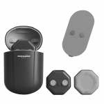 Kaasaskantav juhtmevaba TENSi massaažiplaaster, valu leevendav lihaseid stimuleeriv plaaster, laetav valge