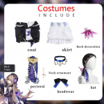 Collapse The Star Dome Railway Cosplay Black Tower Cos Lovely Laurie t&auml;iskomplekt Anime Track m&auml;nge XXXL must