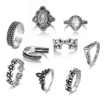 Noble Elegant Vintage teemants&otilde;rmus Naiste ehted Mitmek&uuml;lgsed aksessuaarid Moodne v&otilde;lus&otilde;rmuste komplekt h&otilde;be