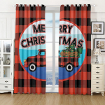 Multifilm J&otilde;ulud Head uut aastat J&otilde;uluvana Lapse aknakardinad Elutoa Rulood Magamistoa K&ouml;&ouml;giuks Kodukaunistus 2tk W50 X H130(CM)X2&Hook