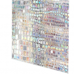 1 rullaknakile v&auml;rviline vikerkaare privaatsuskaitsekile UV-kaitsega klaasist kleebis kodu vannitoauksele M