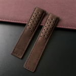 20 mm 22 mm 24 mm must sinine pruun matt ehtsast nahast kellarihm TAG HEUER CARRERA AQUARACER Monaco F1 kellarihma k&auml;ev&otilde;rule 20mm no clasp tumepruun v&auml;rv