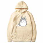 Minu naaber Totoro Hoodies Anime Tr&uuml;kitud T&auml;navar&otilde;ivad Unisex Naiste Mood Suured Pusad Pusad Harajuku Pullovers Trennid Unisex 2XL