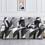 Geomeetriline diivanikate elutuppa Stretch tr&uuml;kitud diivanikate Lemmikloomadele elastne tolmukindel nurk L-kujuline lamamistool pikad katted Small(90-140cm)1pc