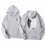 Attack On Titan Meeste Hoodie Anime Hoodid Mehed Naiste T&auml;navar&otilde;ivad Pullover Harajuku Shingeki No Kyojin Hoodies Dressipluusid Riided S
