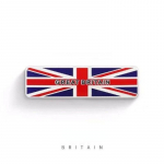 Mitme riigi autode isikup&auml;ra metallilipu auto logo Venemaa Ukraina Kanada EL Saksamaa lipu autokleebised Lipu kerekleebised Sabakleebised U.K
