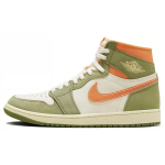 Air Jordan 1 Retro High OG Craft Celadon Meeste Tossud Roheline Taevas-J-Hele-Oliiv Hele-Mandariin FB9934-300