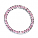 Rhinestone auto s&uuml;&uuml;tev&otilde;tme kaunistus r&otilde;ngas Auto Start Mootori nupu kaunistus valge