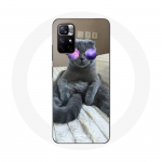 Redmi Note 11 5G kassi&uuml;mbris lillade prillidega