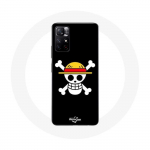 &Uuml;mbris Xiaomi Redmi Note 11s 5G One Piece Manga Skull must taustaga