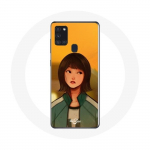 Samsung Galaxy A21S Case Squid M&auml;ng Ji Yeong Number 240