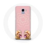 &Uuml;mbris Samsung Galaxy A8 2018 Dogue de Bordeaux s&uuml;mmeetrilise foto jaoks