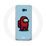 &Uuml;mbris Samsung galaxy A5 2017 Meie seas videom&auml;ngule Sinine taust