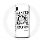 &Uuml;mbris Samsung Galaxy A10 One Piece Manga otsinguplakatile Valge