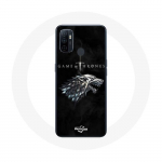 Coque pour Oppo A53 Game of Thrones Saison 8 Le Tr&ocirc;ne de Fer La maison Stark Logo L'hiver arrive