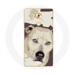 &Uuml;mbris Huawei Mate 8 White Pitbull Dogile