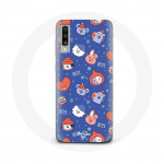 &Uuml;mbris Samsung Galaxy A70 BTS Bangtan Sonyeondan BT21 Christmas 2023 jaoks