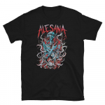 Alesana Nosferatu Vampire Staked Metalcore Post Hardcore Band Unisex T-s&auml;rk S