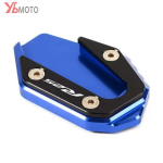 Motorcycle Accessories Picks items For YAMAHA YZF R3 R25 2015-2018  CNC Kickstand extension Pad Foot Enlargerment Black-R3 black