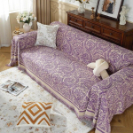 Diivanitekk Diivanitekk Diivanitekk Mugav pehme kate tutitekk Libisemiskindel Diivani kate Tool Voodikatte padi 180x130cm gray