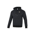 Puma Luxe Aop Huppar &Uuml;leni Logotr&uuml;kiga Meeste Huppar Must 534409-01 S
