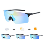 Multifunktsionaalsed tuule- ja liivakindlad rattaprillid koos automaatse v&auml;rvimuutuse ja UV-kindlate klaasidega