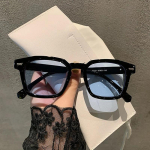 Vintage Retro kandilise raamiga p&auml;ikeseprillid naistele Meestele Unisex mustad l&auml;bipaistva raamiga v&auml;lispordist vabastavad p&auml;ikeseprillid prillid