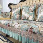 Kvaliteetne euroopa stiilis luksuslik diivanikate Four Seasons universaalne žakaarv&auml;rvi libisemiskate tugitoolir&auml;tikute m&ouml;&ouml;bli kate Seat cover-90x180cm