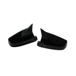 BMW 5 6 7 seeria E60 E61 E63 E64 F06 F07 F10 F11 F13 F01-F04 s&uuml;sinikkiust must k&uuml;lgtiiva tahavaatepeegli kattekork Black One Pair black