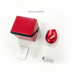 EMS Microcurrent Beauty Instrument Collagen Cannon n&auml;onahahooldusinstrument majapidamises silma t&otilde;stmise ja pinguldav instrument punane