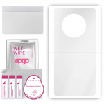 apgo Ultra Clear Protective Skin Sticker for the back compatible with Huawei Mate 40E 4G, Wrap Film, Hydrogel Film, Flexible, Soft TPU with positionin