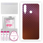 apgo skin sticker film foil vinyl for the BACK compatible with Honor 20 lite, scratch-resistant, easy to install - Carbon Chameleon CAKA5
