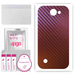apgo skin sticker film foil vinyl for the BACK compatible with LG K30, scratch-resistant, easy to install - Carbon Chameleon CAKA5