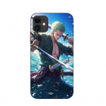 Coque Maniacase pour Iphone 12 mini One Piece Roronoa Zoro ep&eacute;e manga anime