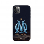 Coque Maniacase pour Iphone 11 Pro OM logo bleu et dor&eacute;e stade must