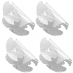 4 tk universaalne l&auml;bipaistev auto k&uuml;ljeukse k&auml;epideme kriimustusv&auml;rviga kaitsekile kleebis