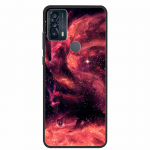 TCL 20B Case Animals jaoks Silikoonist TPU pehme telefoni tagakaane &uuml;mbrised TCL 20 B 20B Funda p&otilde;rutuskindlale kaitserauale Fashion Shell Coque For TCL 20B