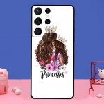 Ilus Ema T&uuml;tar Poeg Telefoni&uuml;mbris Samsung Galaxy S21 Ultra S20 FE S8 S9 S10 S22 Plus Note 20 Ultra T&auml;ielik Kate Galaxy S9 Plus