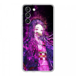 Kimetsu No Yaiba Demon Slayer telefoni&uuml;mbris Samsung Galaxy S22 5G S20 Ultra S21 FE 5G S10E S9 S8 S10 Plus Note 20 l&auml;bipaistva kaanega Samsung S8