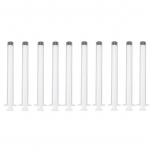 10 tk Feminine Care aplikaator PVC individuaalselt pakitud h&uuml;gieeniline s&uuml;stimisaplikaator