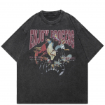 T&auml;navar&otilde;ivad Funny Graphic T-s&auml;rk Puuvillane Pestud Must Ts&auml;rk Unisex Topid Tees Suvine l&uuml;hikeste varrukatega T-s&auml;rk S must