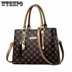 WTEMPO Naiste kott 2022, uus moekott, suure mahutavusega temperamendiga kaasaskantav messenger-&otilde;lakott 32 * 13 * 23cm kohv