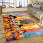 Anime 3D D-Dragon-Ball Jaapani multifilmi vaibavaip elutoa magamistoa sisekujunduseks, libisemiskindel p&otilde;randamatt diivani uksemati jaoks 160cm x 200cm