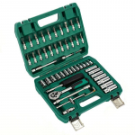 AUTO Toolbox Kodumajapidamises kasutatavate autode remondikomplekt Mutriv&otilde;ti Kruvikeeraja K&auml;sit&ouml;&ouml;riistade hoiukohver 53 Pcs(72 teeth)