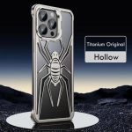 Metallist Soojuse Hajutav &Auml;&auml;rega Telefonikott iPhone 14 13 15 Pro Maxile Alumiiniumisulam Objektiivi R&otilde;ngaga Alus Kest P&otilde;rutuskindel Kate For iPhone 13