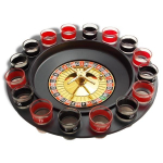 Roulette &agrave; boire pour jeu et boisson avec 16 verres shooter