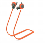 Kaotsiminekuvastased rihmad Sport Rihma kaelarihma silikoontraadi &uuml;henduskael, mis &uuml;hildub pixel Budsidega oranž