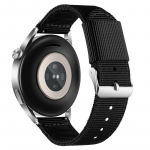 17mm 19mm 20mm kangast nailonist kellarihm SWATCH k&auml;ev&otilde;ru randmepaelale, naiste meeste k&auml;ekella, spordikella tarvikute rihm 17mm must/h&otilde;be